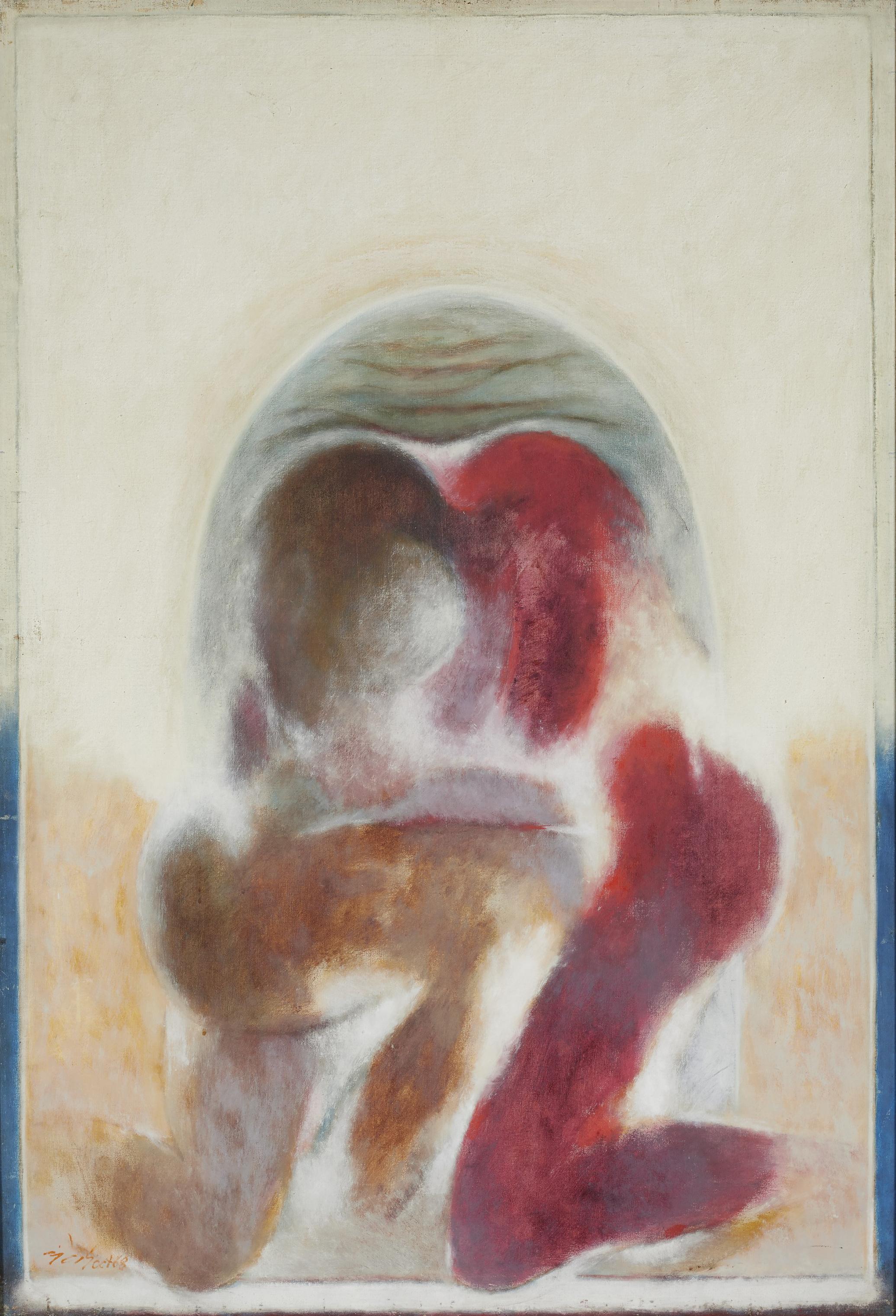 Gulam Rasool Santosh - Untitled