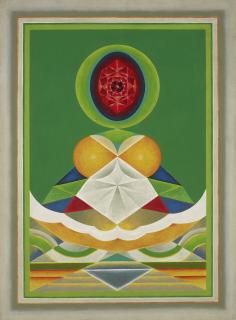 Gulam Rasool Santosh - Untitled