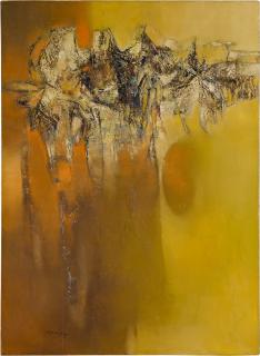 Gulam Rasool Santosh - Untitled