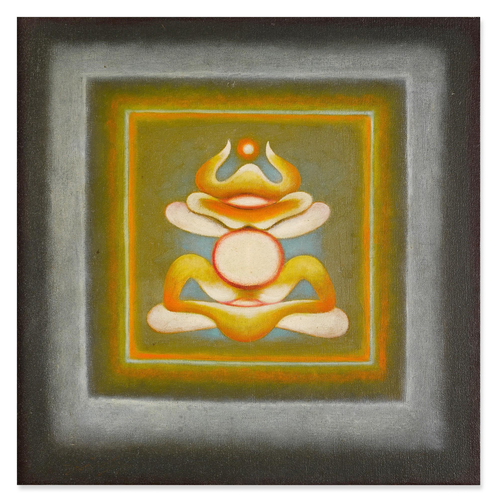 Gulam Rasool Santosh - Untitled