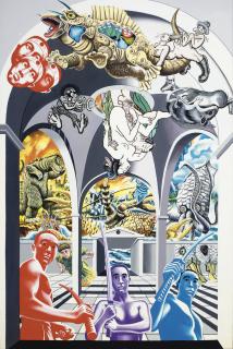 Gundmundur Erró - Yukio Mishima