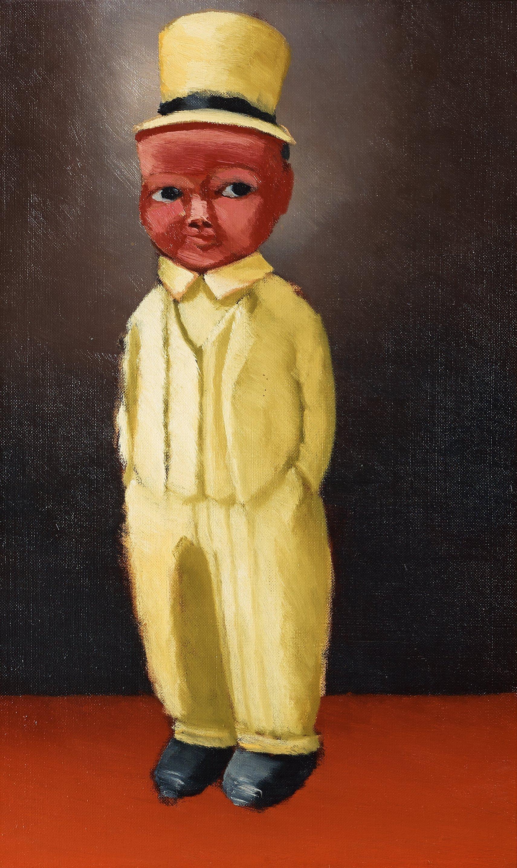 Gunnar Löberg - Pojke med cylinder (Boy in a top hat)