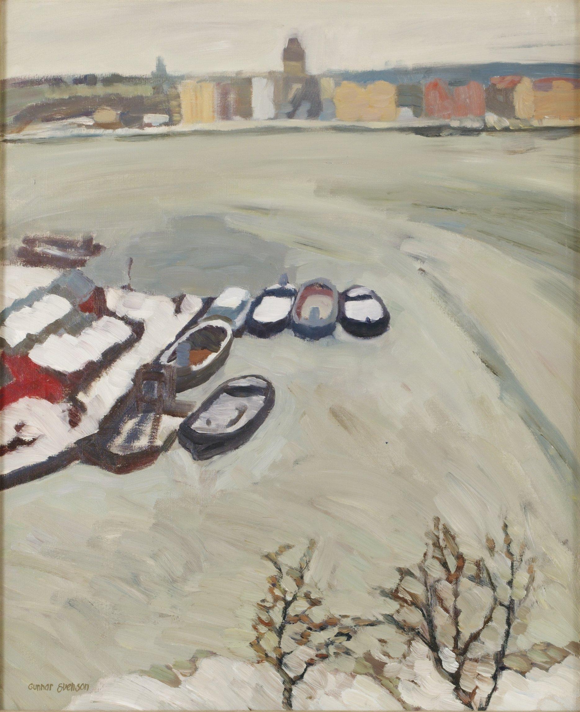 Gunnar Svenson - Utsikt över Stockholm