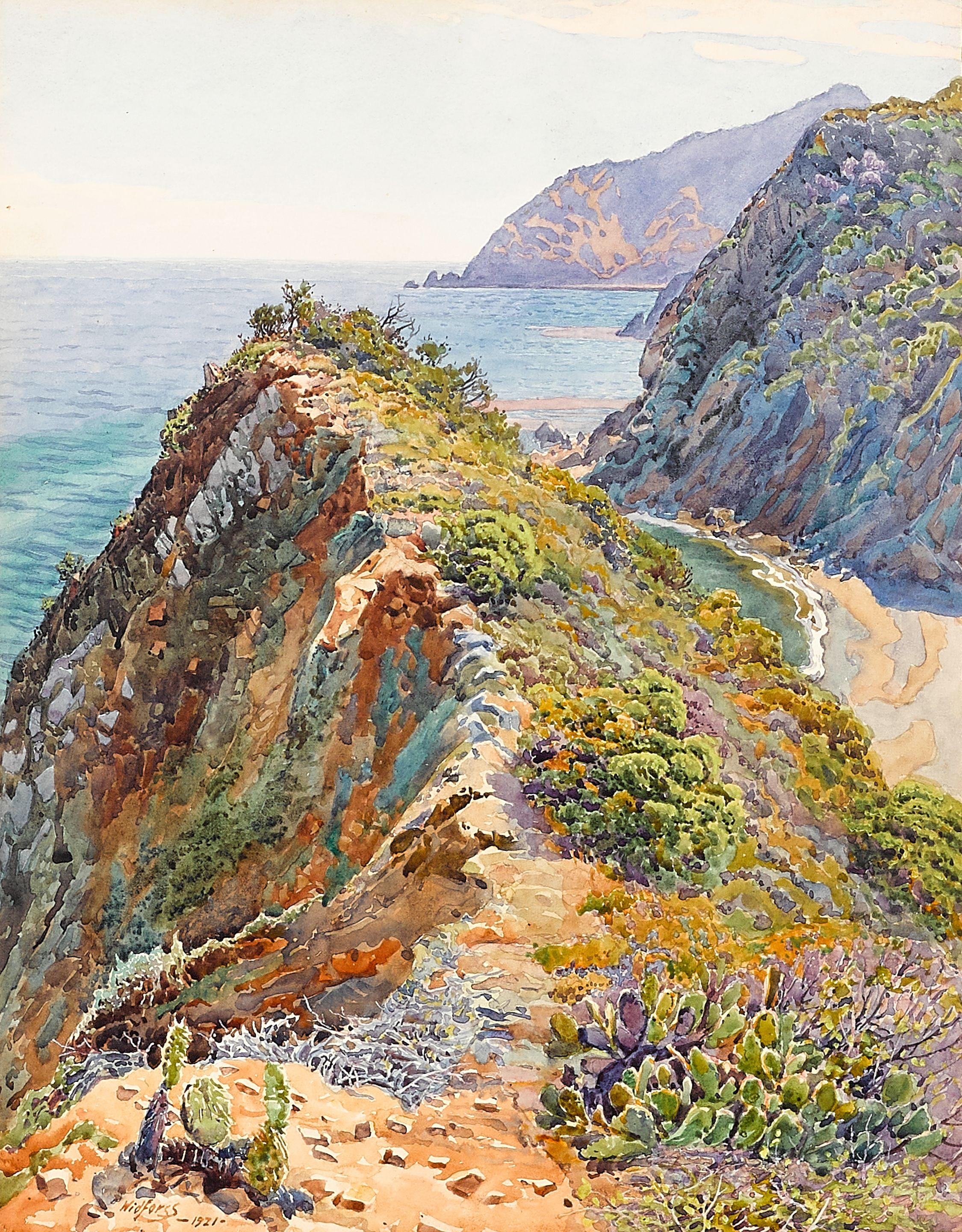 Gunnar Widforss - Catalina Island