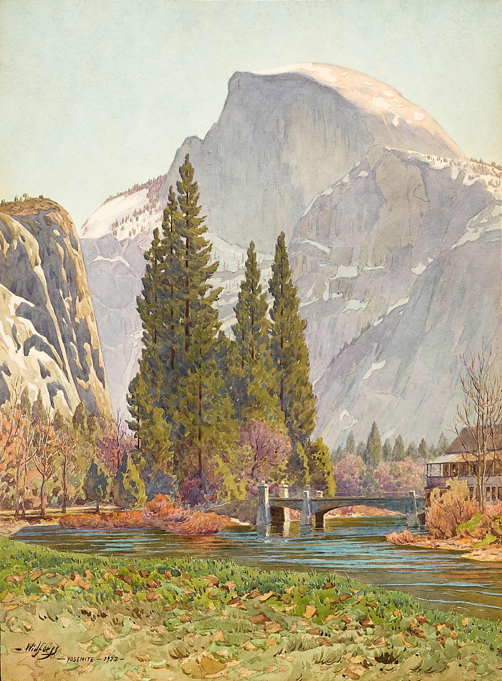 Gunnar Widforss - Early Morning Yosemite