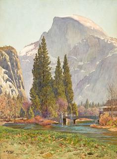 Gunnar Widforss - Early Morning Yosemite