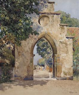 Gunnar Widforss - The Old Archway