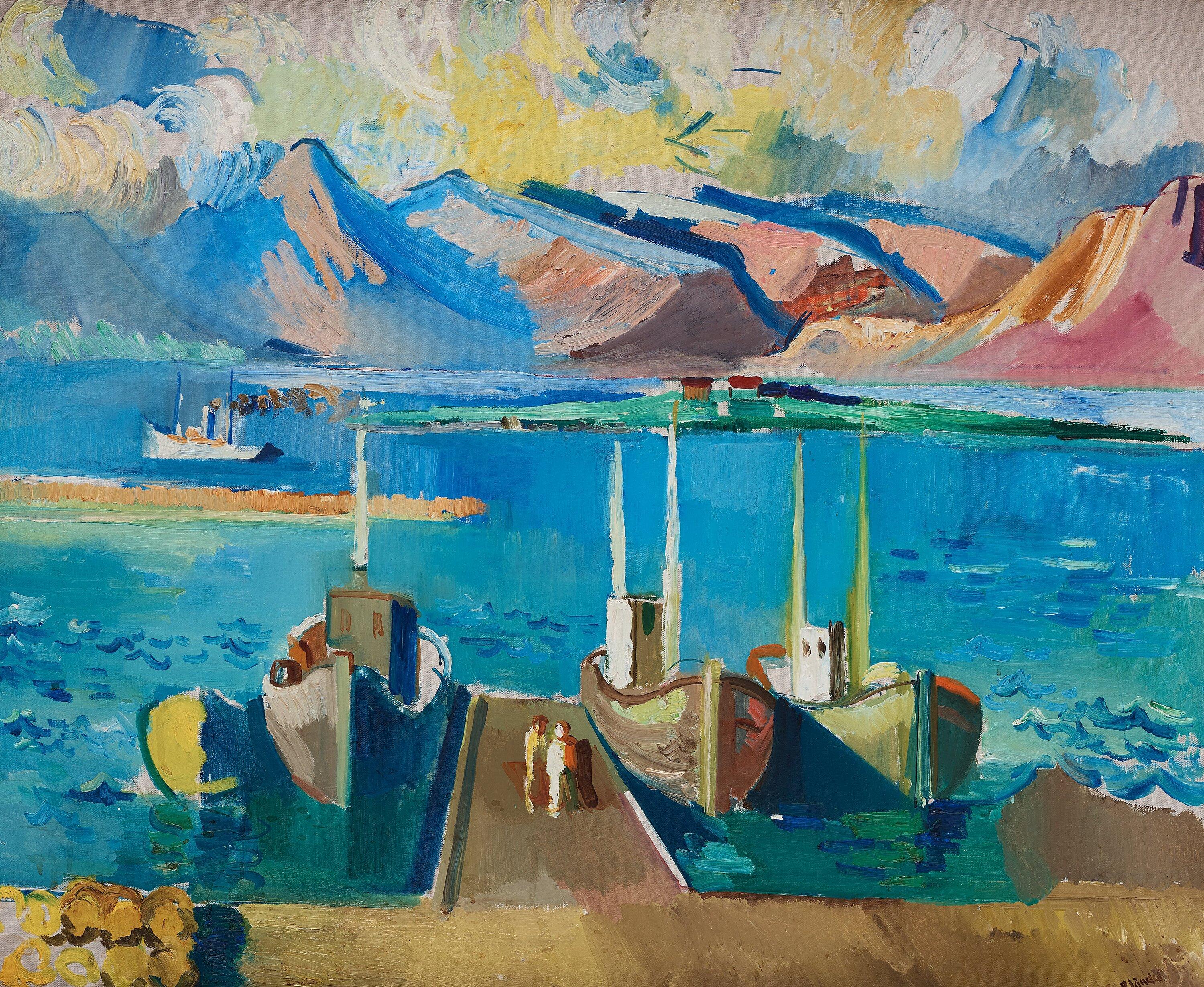 Gunnlaugur Blöndal - Untitled.