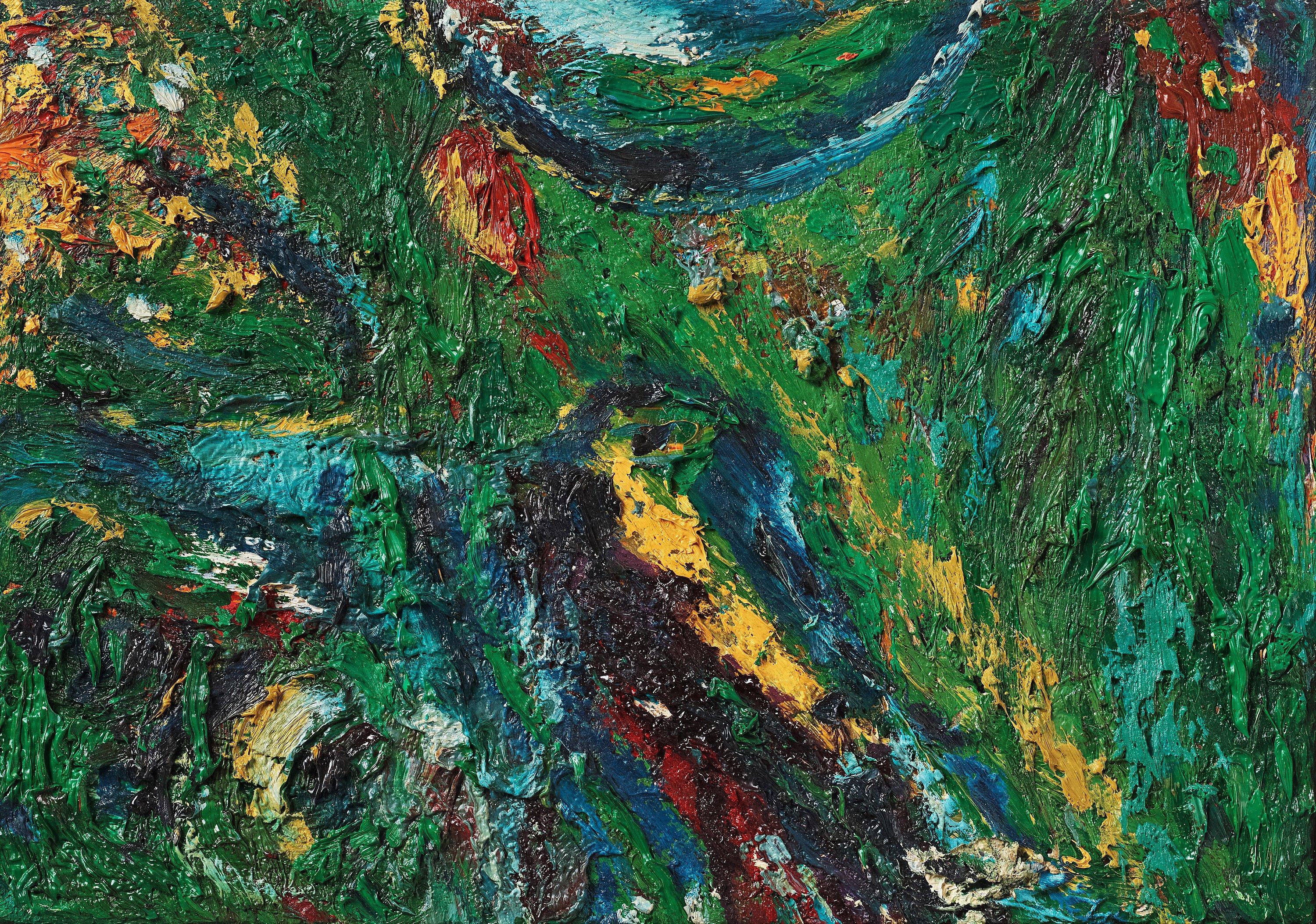 Gunter Damisch - Untitled