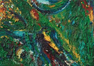 Gunter Damisch - Untitled