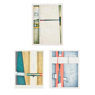 Gunther Gerzso - A Group of Three Abstract Lithographs 3