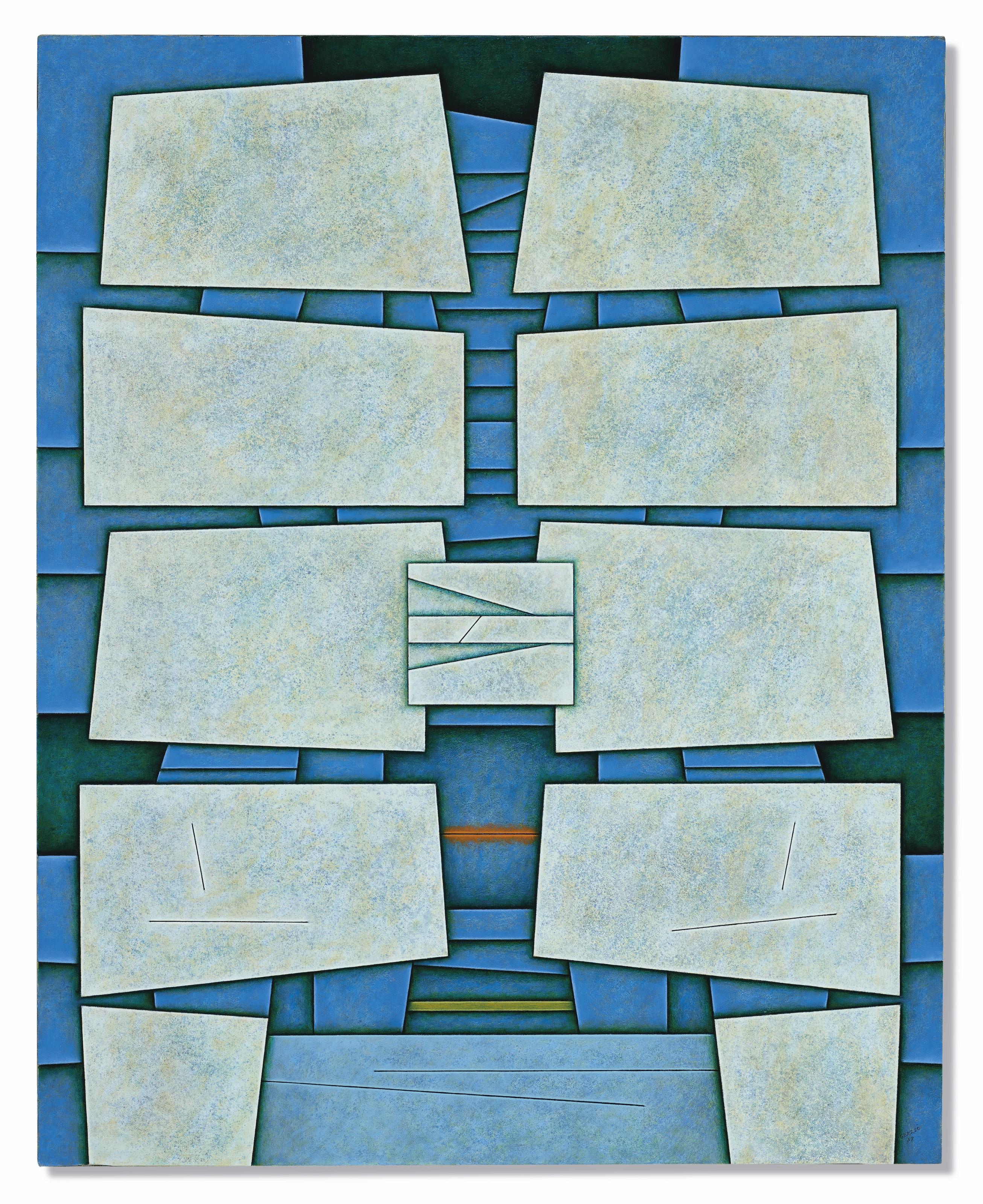 Gunther Gerzso - Espejo (Autorretrato)