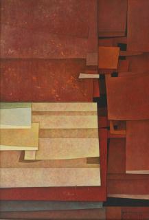 Gunther Gerzso - Paisaje Rojo