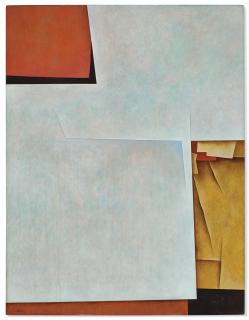 Gunther Gerzso - Rojo y azul