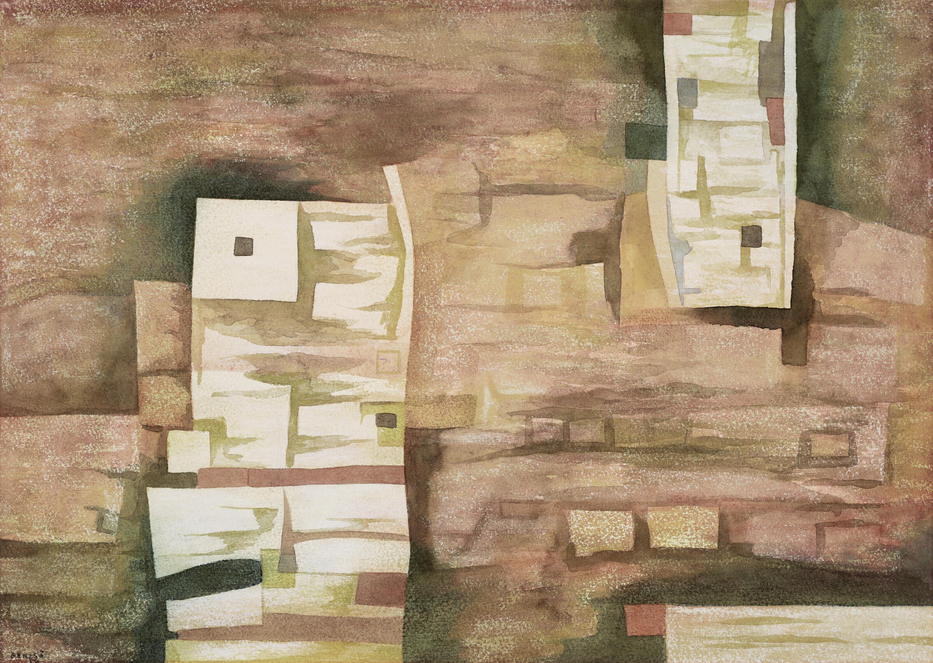 Gunther Gerzso - Tihuanacu Revisited