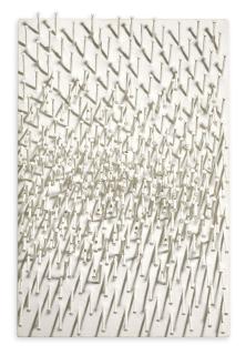 Gunther Uecker - Gegenläufige Struktur (Opposed Structure)