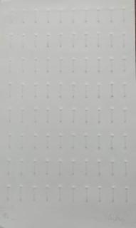 Gunther Uecker - Ohne titel (Nagelreihung), 1971