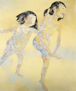 Guo Jin - Two girls