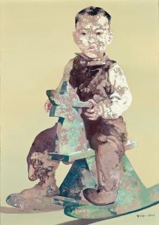 Guo Jin - Wood Horse