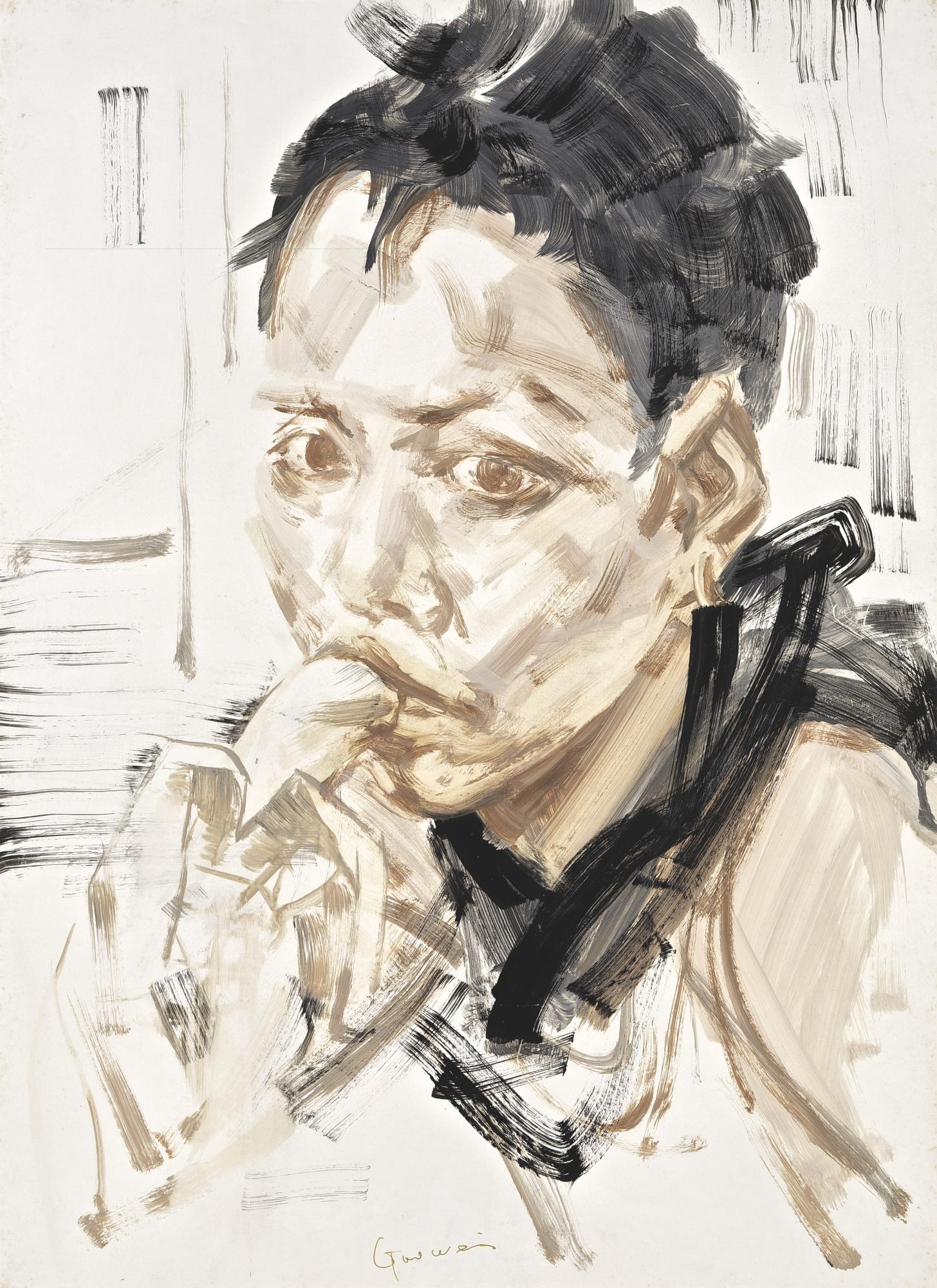 Guo Wei - Eating Banana