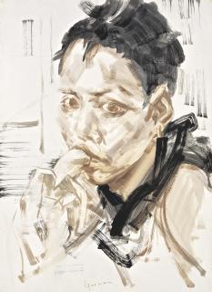 Guo Wei - Eating Banana