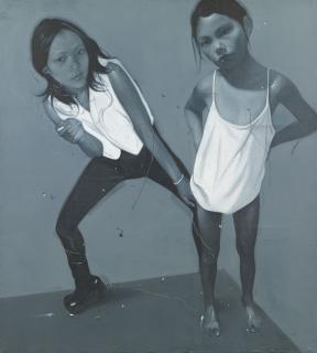 Guo Wei - His Wife and Daughter