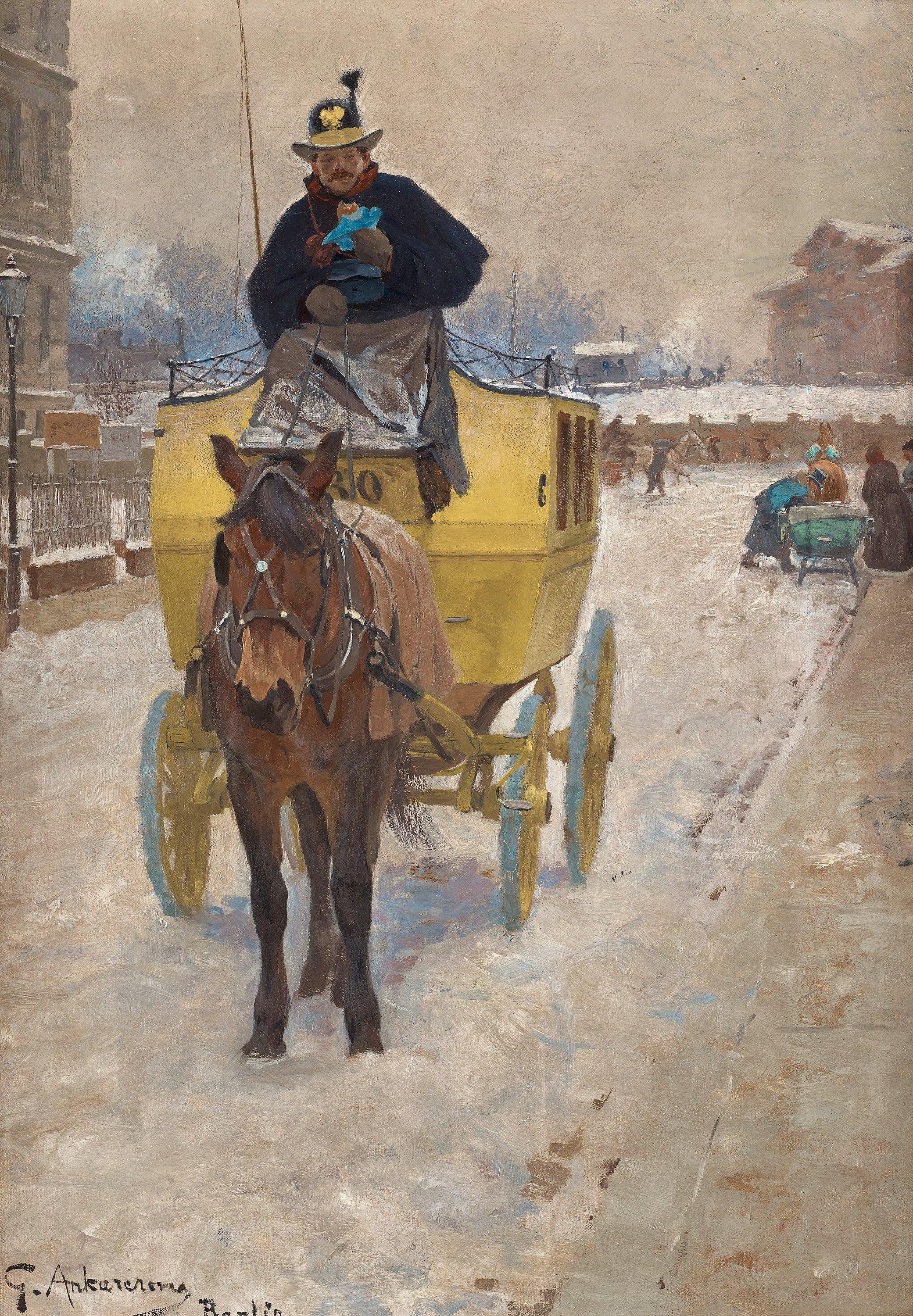 Gustaf Ankarcrona - Mail coachman, Berlin