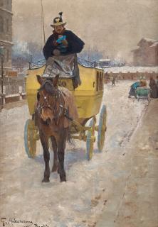 Gustaf Ankarcrona - Mail coachman, Berlin