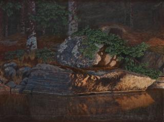 Gustaf Fjaestad - Morning of Dawn