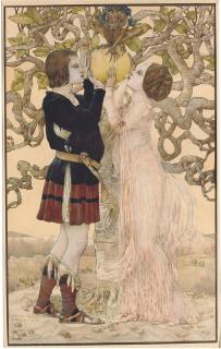 Gustav Adolf Mossa - Adam and Eve