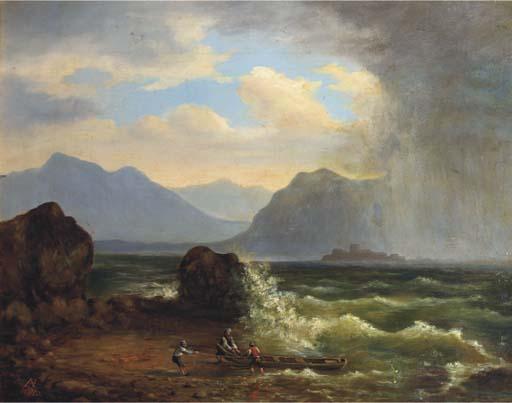 Gustav Adolphe Friedrich - The approaching storm