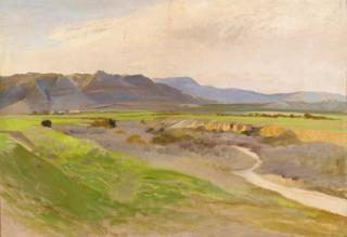 Gustav Bauernfeind - The plains of Jericho