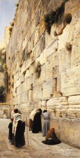 Gustav Bauernfeind - The Wailing Wall, Jerusalem