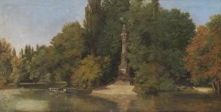 Gustav Friedrich Papperitz - Auf der Gauernitzer Elbinsel