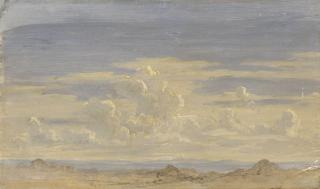 Gustav Friedrich Papperitz - Wolkenstudie