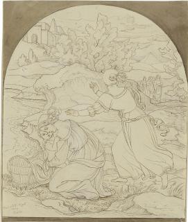 Gustav Heinrich Nacke - The Finding of Moses