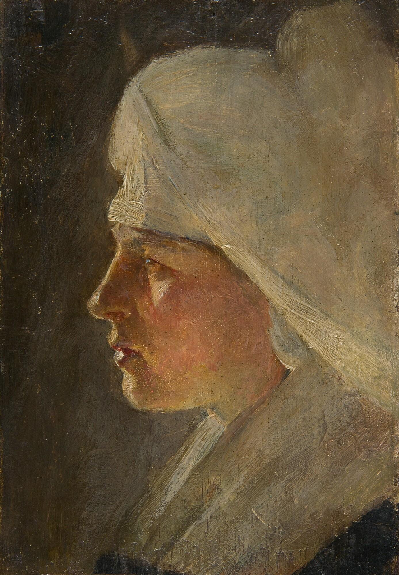 Gustav Jacob Canton - Wäscherinnen bei der Arbeit.