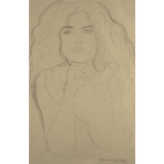 Gustav Klimt - Bildnis Einer Frau (Portrait Of A Woman)