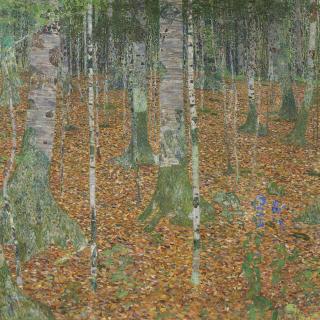Gustav Klimt - Birch Forest