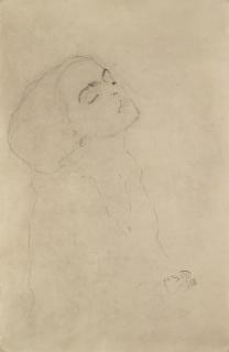 Gustav Klimt - Brustbild Einer Frau Nach Rechts (Bust Portrait Of A Woman To The Right)