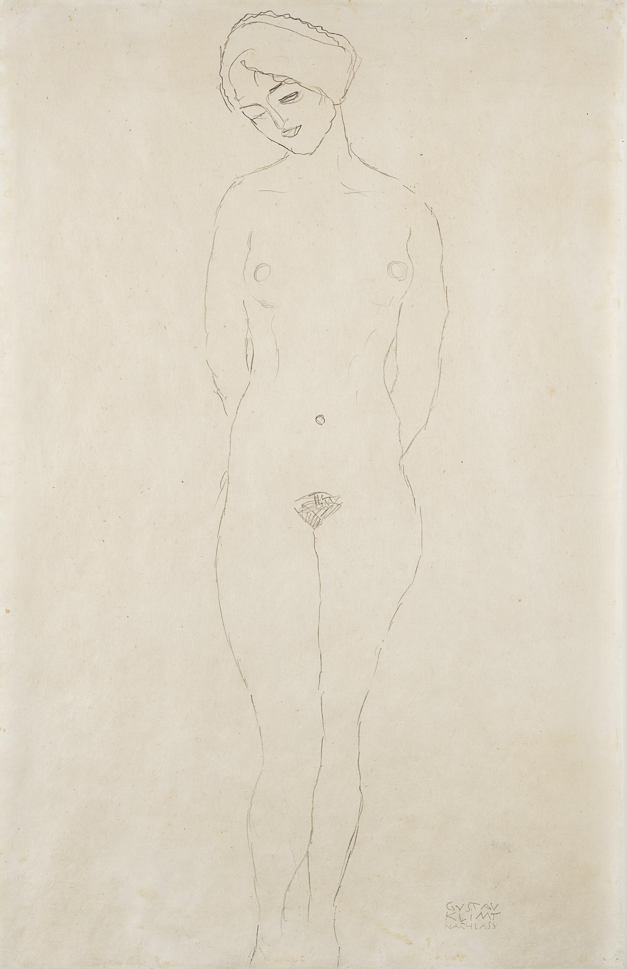 Gustav Klimt - Étude en rapport avec \