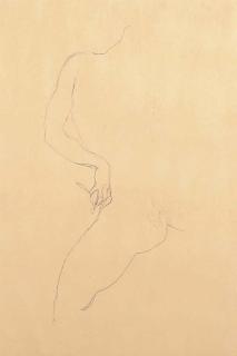 Gustav Klimt - Studie für Die Braut