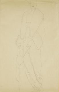 Gustav Klimt - Study for the portrait of Adele Bloch-Bauer II