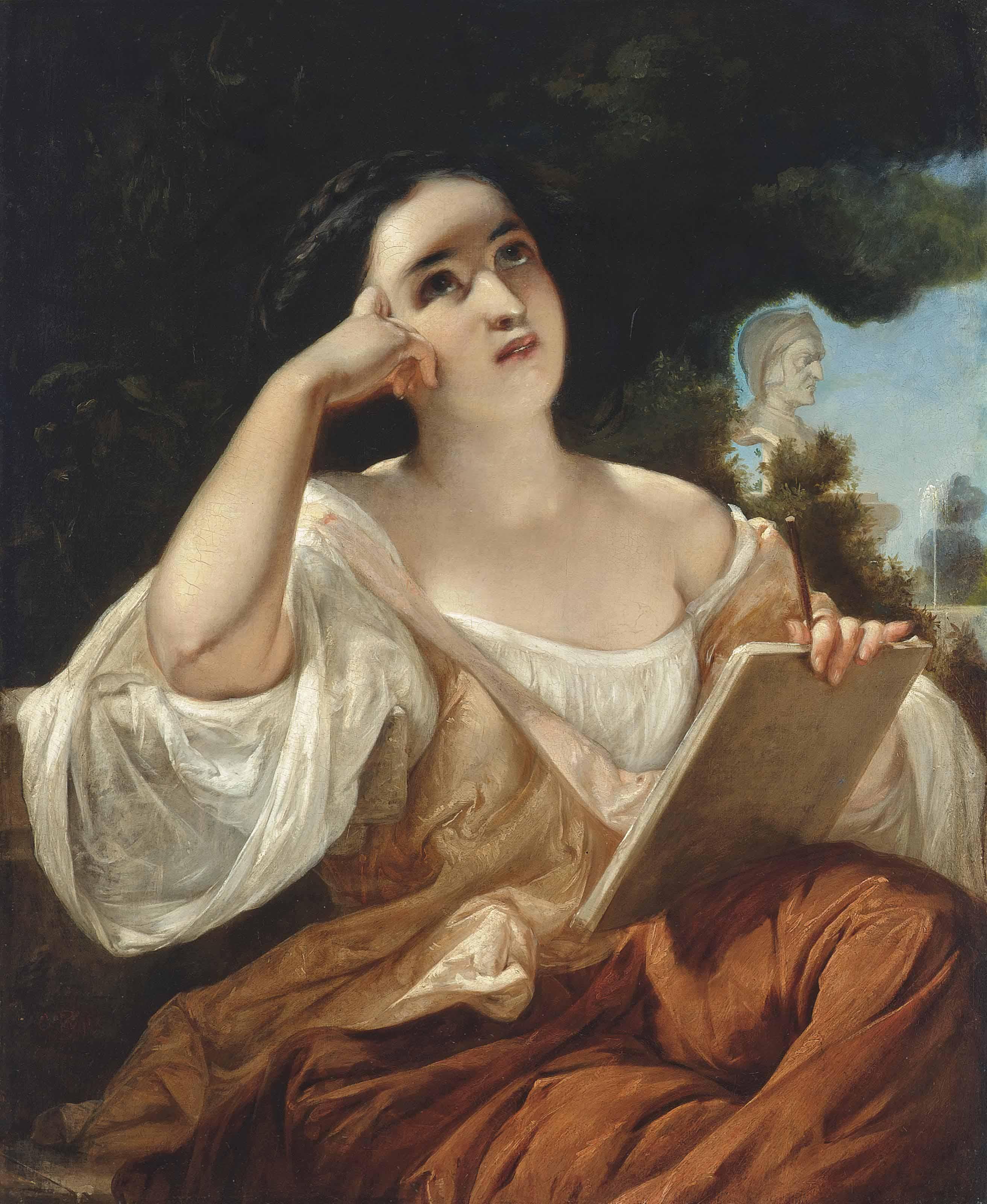 Gustav Pope - Dante\'S Inspiration