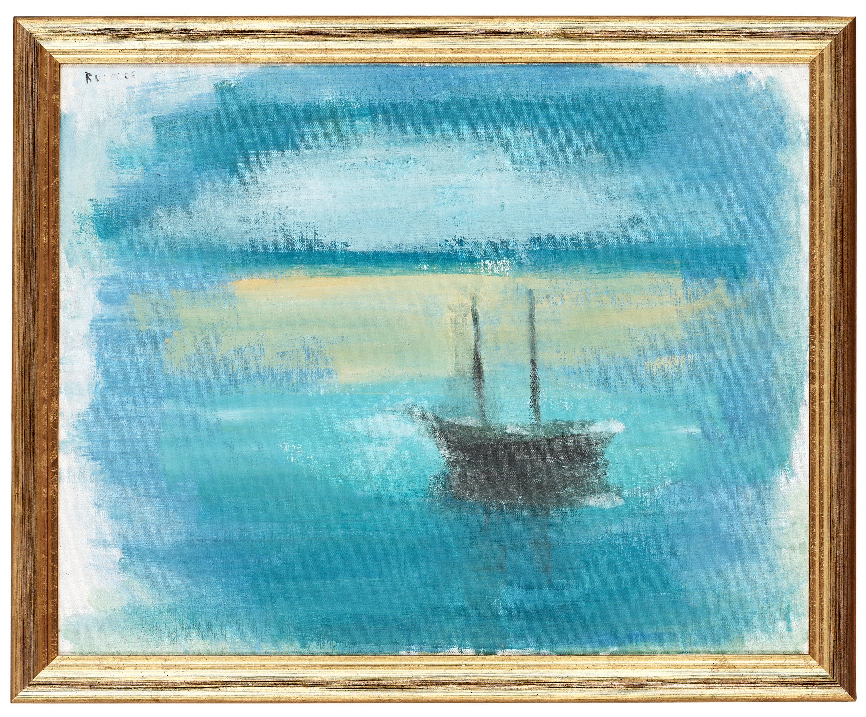 Gustav Rudberg - Båt, Hven