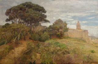 Gustav Schönleber - Villa Puma, Italy