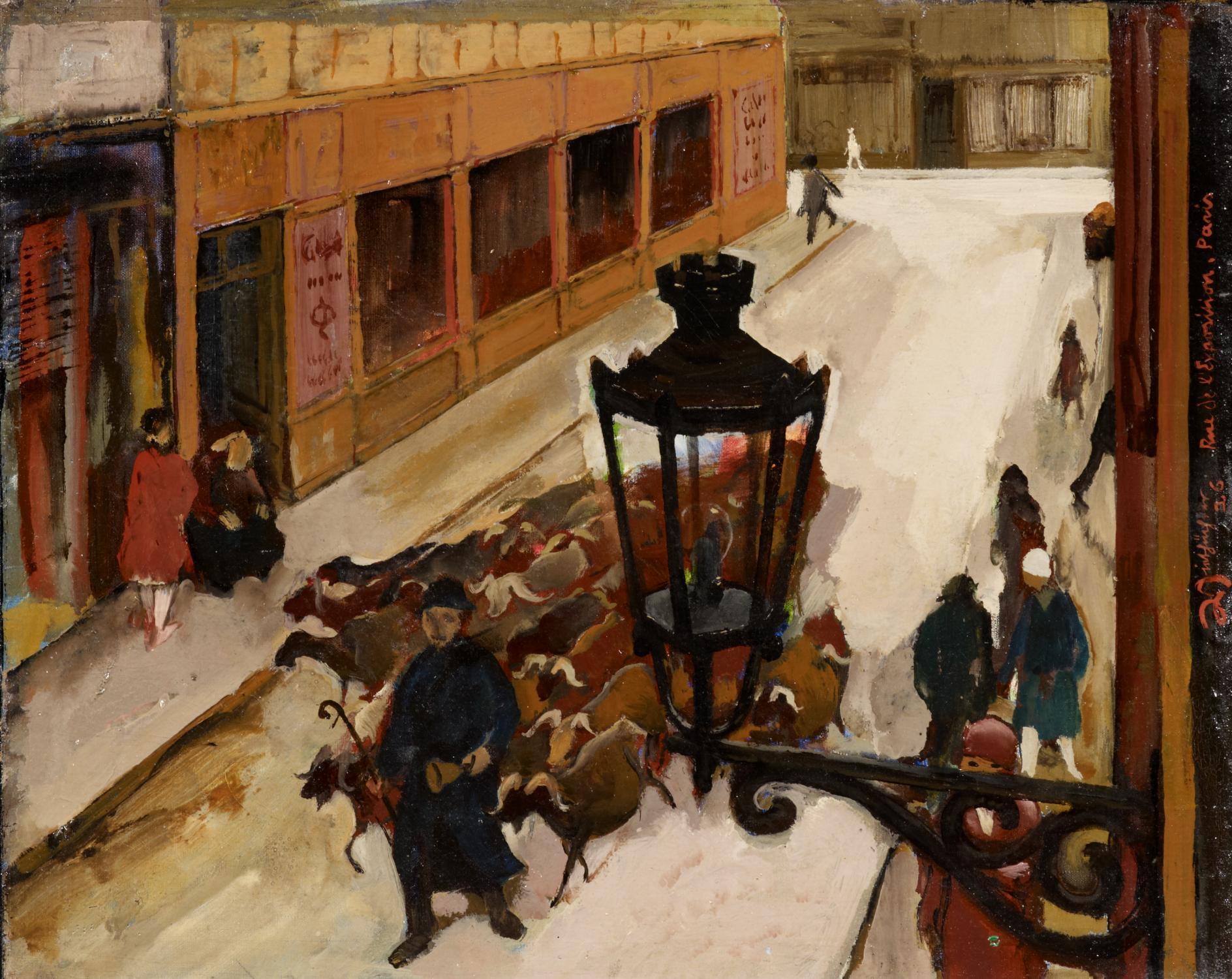 Gustav Wiethüchter - »Rue de l’Exposition, Paris«