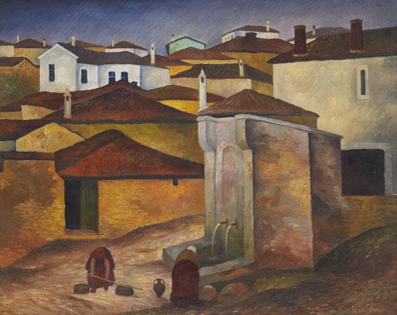 Gustav Wunderwald - Brunnen in Veles (Mazedonien)