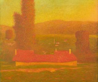 Gustav Wunderwald - Mazedonische Landschaft