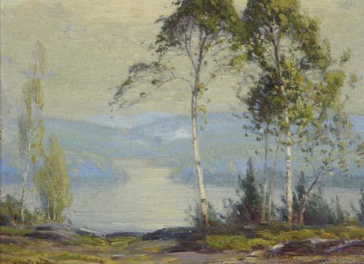 Gustave Adolph Wiegand - Landscape study